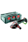 Акумуляторна кутова шліфмашина Metabo WPBA 18 LTX BL 15-125 Quick DS, каркас, в кейсі