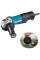 Угловая шлифмашина Makita GA5050 с 5 дисками A-80656
