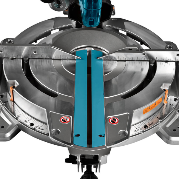 Аккумуляторная торцовочная пила Makita DLS111ZU, каркас, с модулем AWS