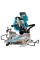Аккумуляторная торцовочная пила Makita DLS111ZU, каркас, с модулем AWS