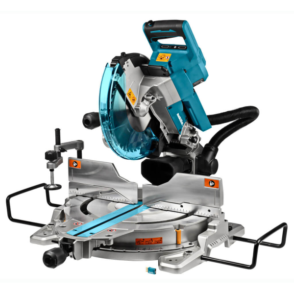 Аккумуляторная торцовочная пила Makita DLS111ZU, каркас, с модулем AWS