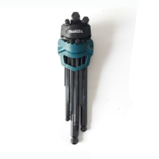 Набор ключей шестигранных Makita на держателе, 9 шт