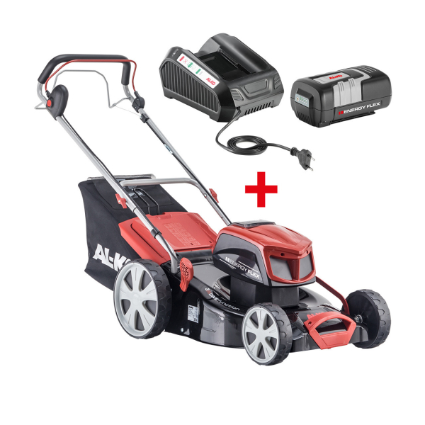Аккумуляторная самоходная газонокосилка Al-Ko 46.9 LI SP, 1x4.0Ah, з/у