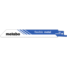 Сабельное полотно Metabo Flexible Metal 150х0.9 мм, 25 шт
