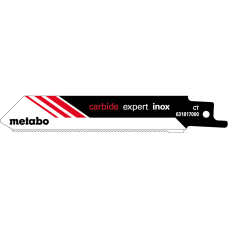 Сабельное полотно Metabo Carbide Expert Inox 115х1.25 мм, 2 шт