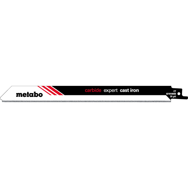 Шабельне полотно Metabo Carbide Expert Cast Iron 225х1.25 мм, 2 шт