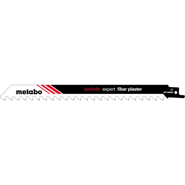 Сабельное полотно Metabo Carbide Expert Fiber Plaster 300х1.5 мм