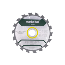 Пильный диск Metabo Power Cut Wood Classic 190х30, Z18 WZ 5° /B