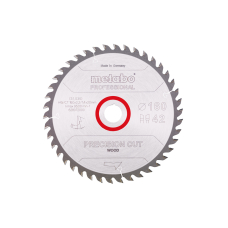 Пильный диск Metabo Precision Cut Wood Professional 160х20, Z42 WZ 15°