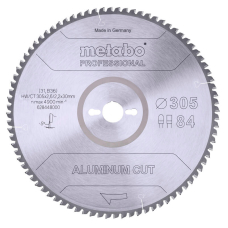 Пильный диск Metabo Aluminium cut - professional, 305x30 Z84 FZ/TZ 5°neg