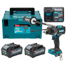 Аккумуляторная ударная дрель-шуруповерт Makita HP001GM201, 2x4.0 Ah, DC40RA, кейс Makpac