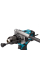 Аккумуляторная ударная дрель-шуруповерт Makita HP001GM201, 2x4.0 Ah, DC40RA, кейс Makpac