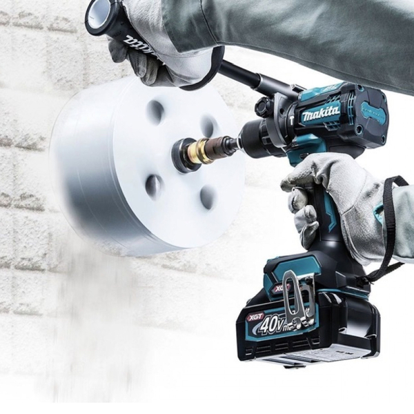 Акумуляторний ударний дриль-шуруповерт Makita HP001GM201, 2x4.0 Ah, з/п DC40RA, кейс Makpac