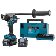 Аккумуляторная ударная дрель-шуруповерт Makita HP001GD201, 2x2.5Ah, з/у, в кейсе