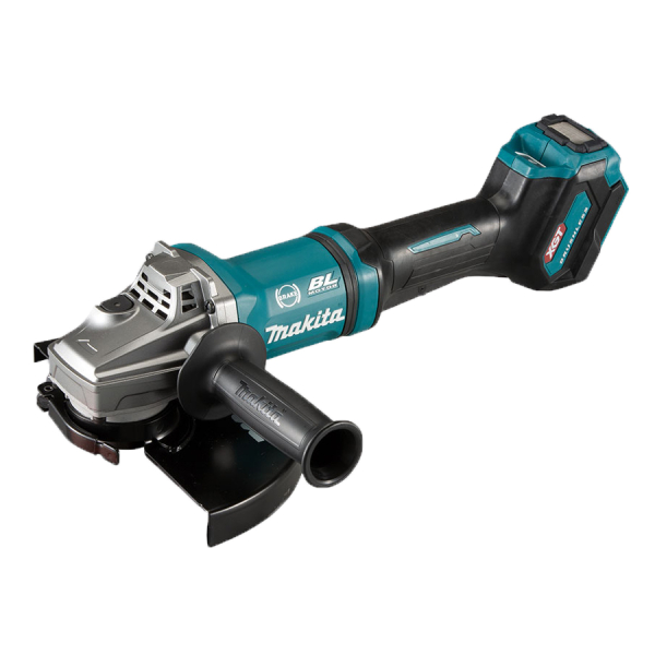 Аккумуляторная угловая шлифмашина Makita GA038GT201, 2x5.0 Ah, з/у, кейс
