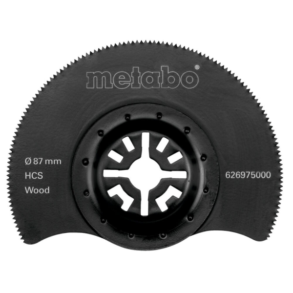 Занурювальне пилкове полотно Metabo Classic, деревина, Ø 87 мм