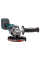 Аккумуляторная угловая шлифмашина Makita GA008GM201, 2x4.0 Ah, з/у, кейс