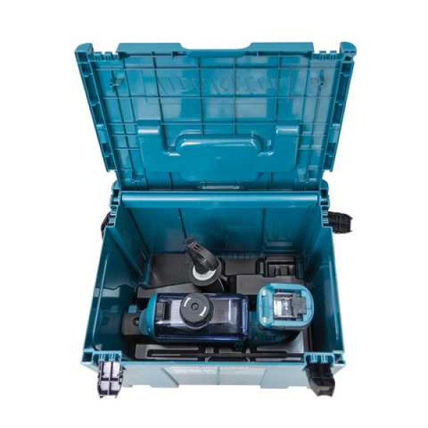 Аккумуляторный перфоратор Makita DHR182ZWJ с системой пылеудаления, каркас, у кейсе