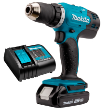 Аккумуляторный шуруповерт Makita DDF453SYX5, 1x1.5 Ah, з/у DC18SD
