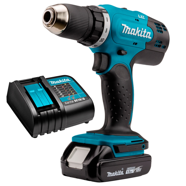 Акумуляторний шуруповерт Makita DDF453SYX5, 1x1.5 Ah, з/п DC18SD