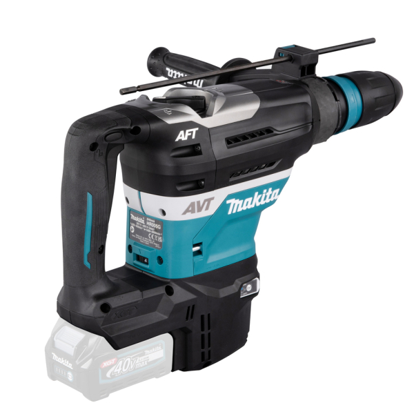 Аккумуляторный перфоратор Makita HR005GM202, 2x4.0Ah, з/у DC40RA, AWS модуль