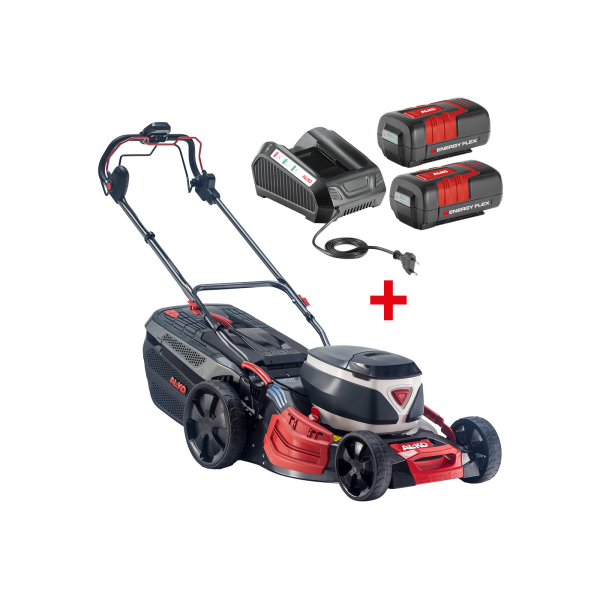 Аккумуляторная самоходная газонокосилка Al-Ko 51.2 Li VS-W Premium Energy Flex, 2x5.0Ah, з/у