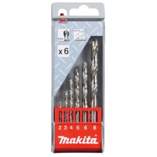 Набор сверл по металлу HSS-G Makita, 6 шт