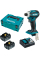 Аккумуляторный винтоверт Makita DTD172RTJ, 2x5.0 Ah, DC18RC, Makpac