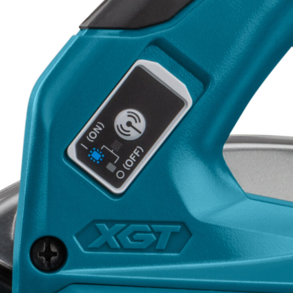 Аккумуляторная дисковая пила Makita XGT 40 V MAX HS004GM202, 2x4.0Ah, з/у, в MakPаc