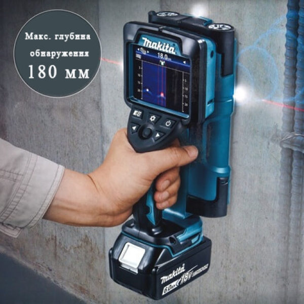 Аккумуляторный детектор Makita DWD181ZJ, каркас