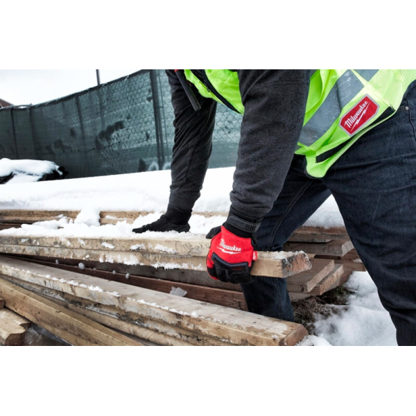 Перчатки Milwaukee Demolition с защитой от удара, зимние, 9/L