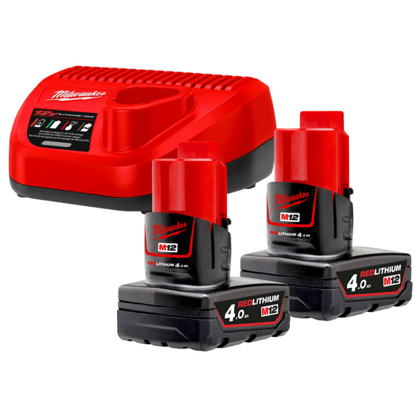 Энергокомплект Milwaukee M12 NRG-402