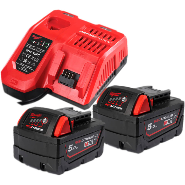Энергокомплект Milwaukee M18 NRGCR-502