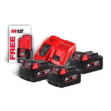 Энергокомплект Milwaukee M18 NRG-503, 1xM12 B2