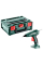 Акумуляторний клейовий пістолет Metabo HK 18 LTX 20, з 5 стрижнями, каркас, в MetaBOX 145