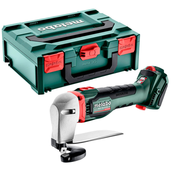 Аккумуляторные высечные ножницы Metabo SCV 18 LTX BL 1.6, каркас, в MetaBOX 145