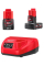 Набор аккумуляторных инструментов Milwaukee M12 BPP2L-422X