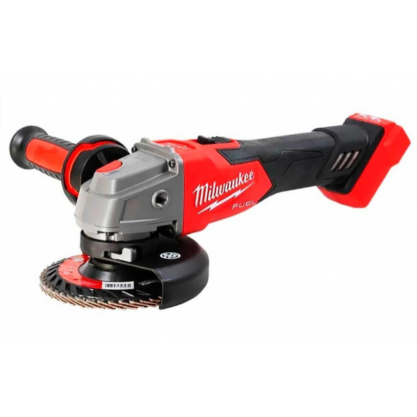 Аккумуляторная болгарка Milwaukee M18 FSAG125XB-502X, 2x5.0Ah, з/у M12-18 FC, в кейсе