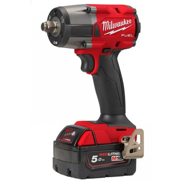 Акумуляторний гайковерт Milwaukee M18 FMTIW2F12-502X, 2x5.0 Ah, M12-18FC TURBO, кейс