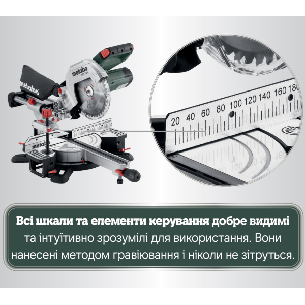 Торцювальна пила Metabo KGS 216 M