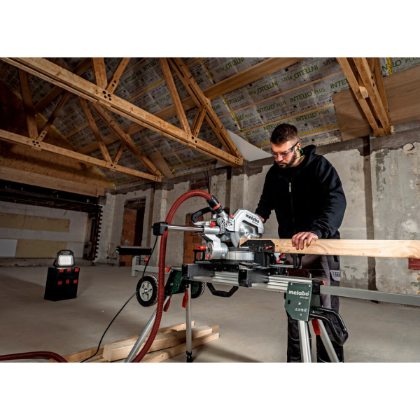 Торцювальна пила Metabo KGS 254 M, диск Wood Z48