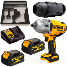 Акумуляторний гайковерт DeWALT DCF900P2G, 2x18V XR Li-lon Li-lon 5.0 Ah, з/п