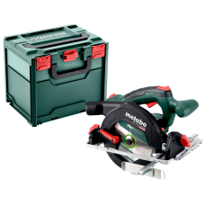Акумуляторна дискова пила Metabo KS 18 LTX 57 BL, каркас в кейсі MetaBox 340