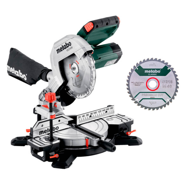 Торцовочная пила Metabo KS 216 M Set