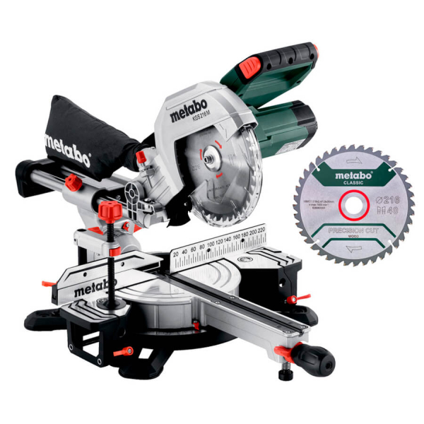 Торцювальна пила Metabo KGS 216 M Set