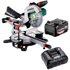 Акумуляторна торцювальна пила Metabo KGS 18 LTX BL 254, 1x4.0 Ah, з/п