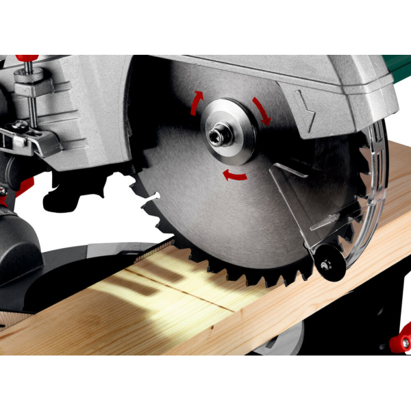 Торцовочная пила Metabo KGS 305 M с платформою KSU 251