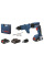 Акумуляторний шуруповерт Bosch GTB 185-LI Professional, 2xGBA 18V 2.0Ah, з/у, насадка GMA 55, кейс