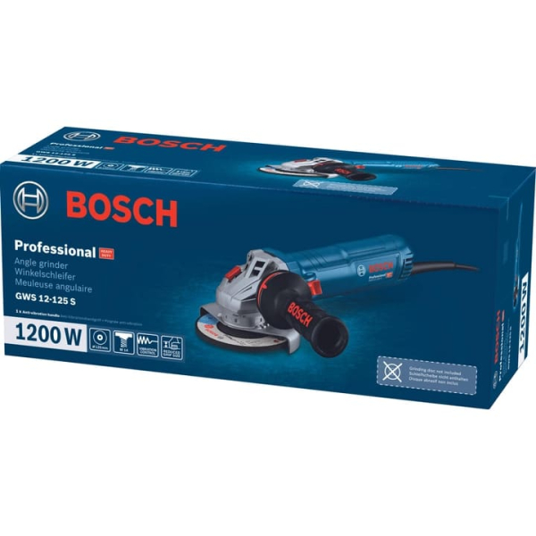 Угловая шлифмашина Bosch GWS 12-125 S Professional