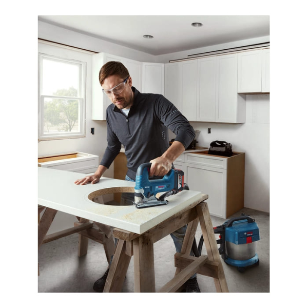 Аккумуляторный лобзик Bosch GST 185-LI Professional, 2x4.0Ah, з/у, кейс